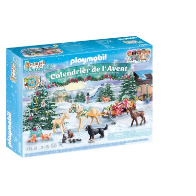 Playmobil Advent Calendar Sled Walk Construction Game Multicolore