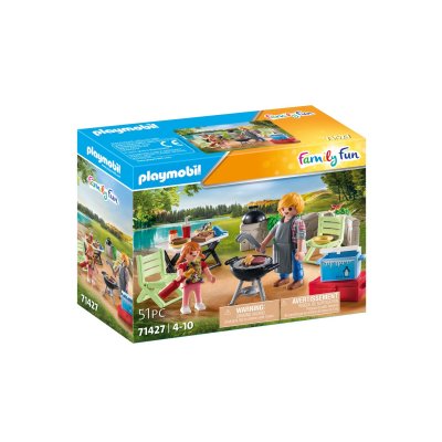 Playmobil Barbecue Construction Game Multicolore