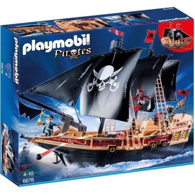 PLAYMOBIL Bateau pirates des t&eacute;n&egrave;bres - 6678