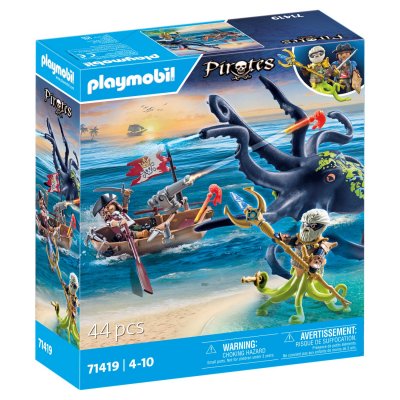 Playmobil Battle Against The Giant Octopus Construction Game Dor&eacute;