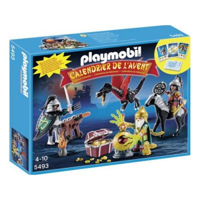 PLAYMOBIL  Calendrier de l'avent Bataille au tr&eacute;sor de dragons