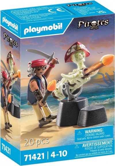 Playmobil&reg; - Canonnier Des Pirates - 71421 - Pirates