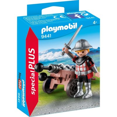 Playmobil - Chevalier avec Canon - 9441