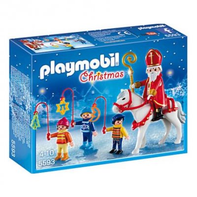 Playmobil Christmas 5593 Saint Nicolas avec enfants