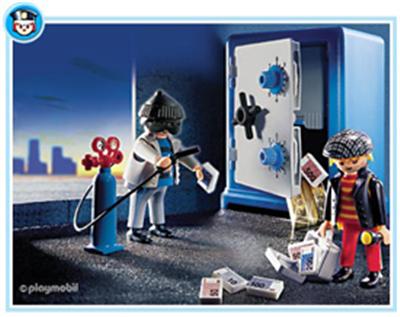 Playmobil City Action 3161 - Cambrioleurs / Coffre-Fort