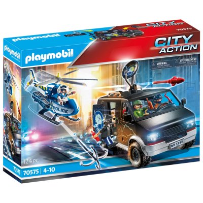 Playmobil City Action 70575 Police Camion de bandits et policier 