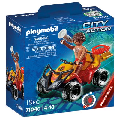 Playmobil City Action 71040 Sauveteur en mer et quad