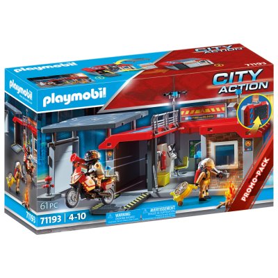 Playmobil City Action 71193 Caserne de pompiers 