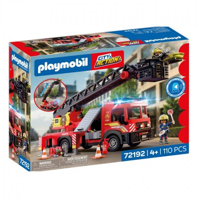 Playmobil City Action Camion de pompiers &agrave; grande &eacute;chelle - 72192 PLAYMOBIL