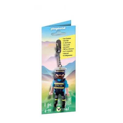 Playmobil City Action Police Keychain Multicolore