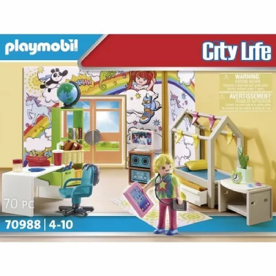 Playmobil City Life 70988 Chambre d&rsquo;adolescent 