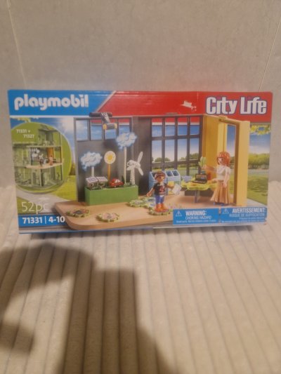 Playmobil Climatological Classroom Construction Game Clair