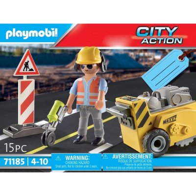 Playmobil Construction Worker With Edge Cutter Dor&eacute;