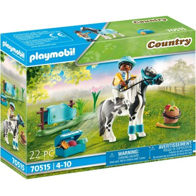 Playmobil Country 70515 Cavalier et poney Lewitzer 