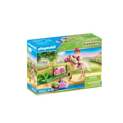 Playmobil Country 70521 Cavali&egrave;re avec poney beige 