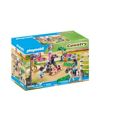 Playmobil Country 70996 Parcours d'obstacles avec chevaux 