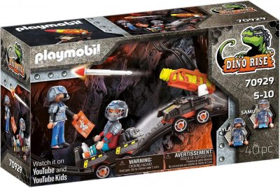 Playmobil Dino Mine Rocket Cart Dino Rise Multicolore