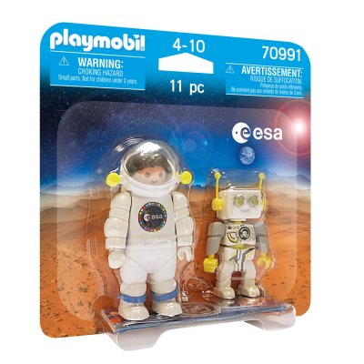 Playmobil Duo 70991 Astronaute ESA et ROBert 