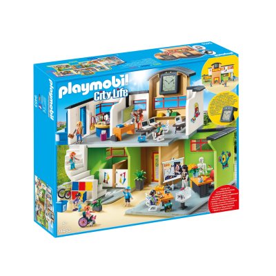 Playmobil - Ecole Am&eacute;nag&eacute;e - 9453