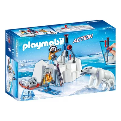 Playmobil- Explorateurs avec Ours Polaires, 9056