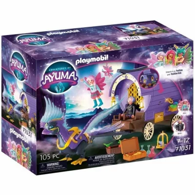 PLAYMOBIL&reg; Figurine chariot f&eacute;e et ph&eacute;nix Ayuma 71031