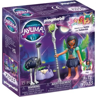 PLAYMOBIL&reg; Figurine Moon Fairy animal de coeur Ayuma 71033