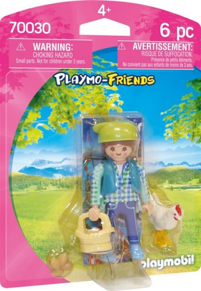 Playmobil Friends 70030 Fermi&egrave;re avec poule