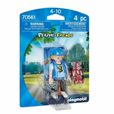 Playmobil Friends 70561 Joueur et voiture t&eacute;l&eacute;command&eacute;e