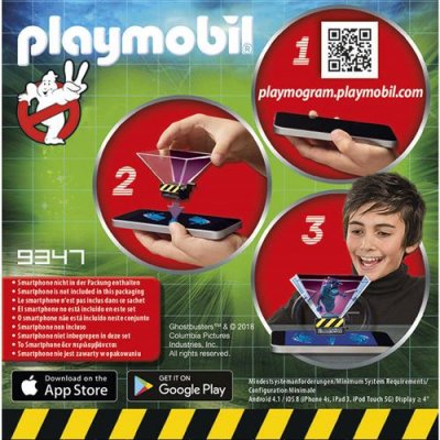 Playmobil - ghostbuster peter venkman, 9347 