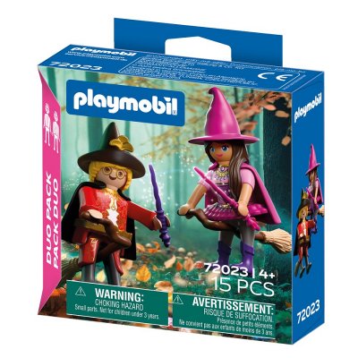 Playmobil Halloween 72023 - Sorci&egrave;re et sorcier - Duo Pack