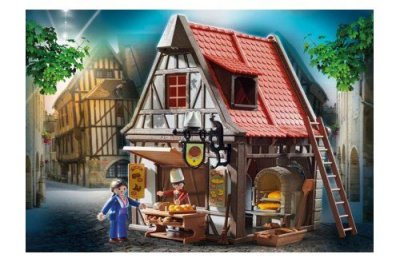 Playmobil History M&eacute;di&eacute;val 70954 Boulangerie Du Moyen-age