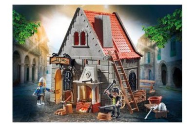 Playmobil History M&eacute;di&eacute;val 70956 Magasin Du Forgeron
