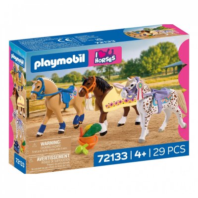 Playmobil I Love Horse Collection de trois chevaux 72133 PLAYMOBIL