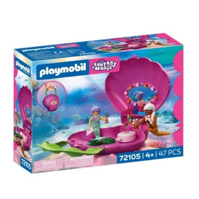 Playmobil Jeu De Construction Seashell Handbag With Mermaid