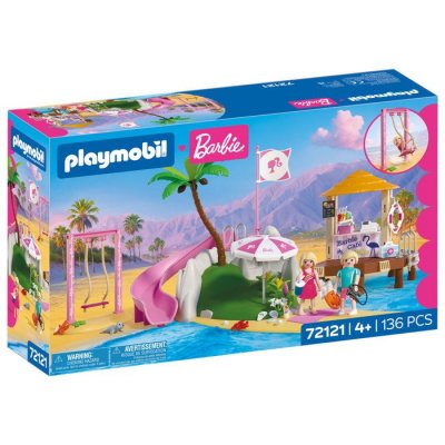 Playmobil Jeu De Construction X Barbie Beach Coffee 136 Pi&egrave;ces