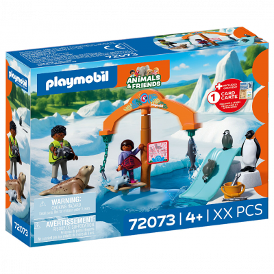 Playmobil Jeu De Construction Zoo: Expedition To The Ice