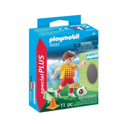 Playmobil - Joueur de foot et but - 70157