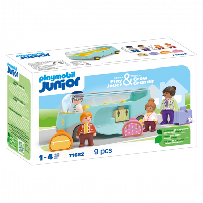 Playmobil Junior: Bus Multicolore 