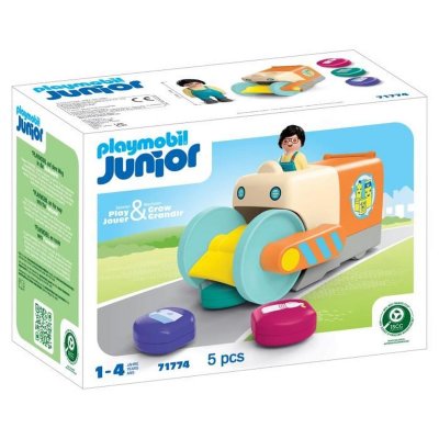 Playmobil Junior : Jeu De Construction De Camion Poubelle