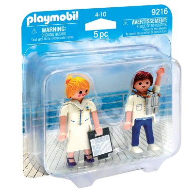 Playmobil La croisi&egrave;re 9216 DuoPack H&ocirc;te et h&ocirc;tesse de croisi&egrave;re