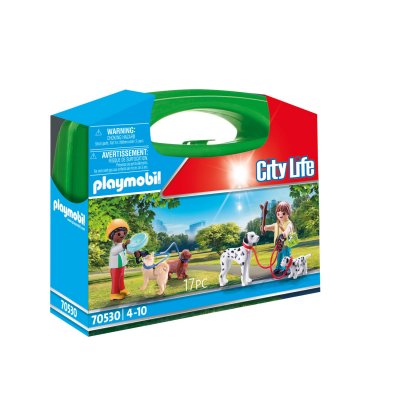 Playmobil La maison traditionnelle 70530 Valisette Enfants et chiens 
