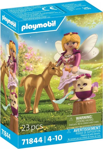 Playmobil Magic Unicorns 71844 - Licorne Fleur de soleil avec f&eacute;e