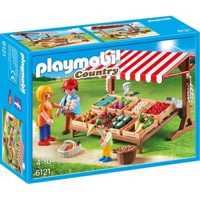 Playmobil - Marchand avec &eacute;tal - 6121