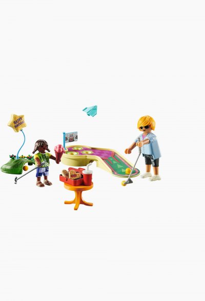 Playmobil Mini Golf Construction Game Multicolore