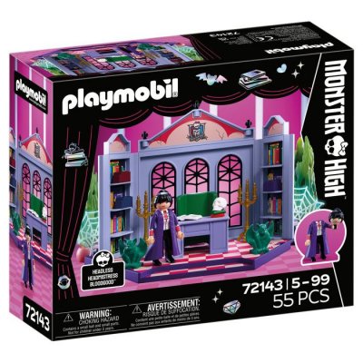 Playmobil Monster High 72143 - Le bureau de Mme le Proviseur Sant&ecirc;te