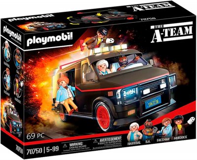 Playmobil Movie Cars 70750 Le Fourgon de l'Agence Tous Risques 