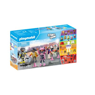 Playmobil My Figures: Stunt Show Construction Game Multicolore