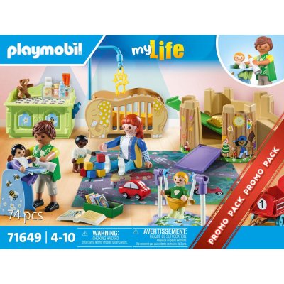 Playmobil My Life 71649 Assistante maternelle et b&eacute;b&eacute;s 