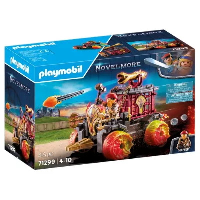 Playmobil Novelmore 71299 Chariot enflamm&eacute; Burnham Raiders
