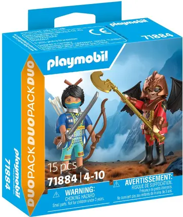 Playmobil Novelmore 71884 - Novelmore et Burnham Raiders - Duo Pack